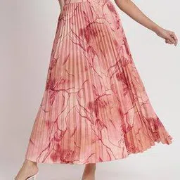lookshine Women Tie & Dye A-line Skirt-picture-50