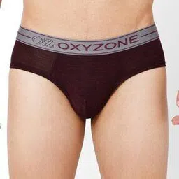 oxyzone Men Typographic Print Briefs with Elasticated Waist-picture-35