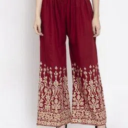 clora creation Floral Print Palazzos-picture-15