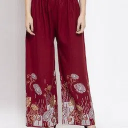 Floral Print Palazzos-image-88