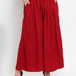 clora creation Palazzos with Elasticated Waist-picture-47
