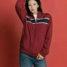 maykr Women Regular Fit Bomber Jacket with Zip Closure-picture-27