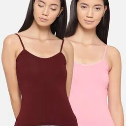 lady lyka Pack of 2 Strappy Camisoles-picture-29