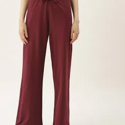 femea Women Wide Track Pants with Drawstring Waist-picture-41