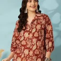 svaraa Women Floral Printed Top-picture-33