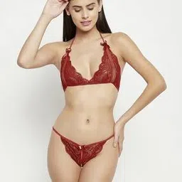 gialon Lace Bra & Pantie Set-picture-45