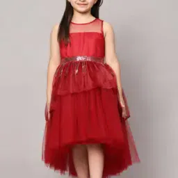 toy balloon kids Girls Embellished Fit & Flare Dress-picture-32