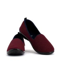 khadims Striped Slip-On Shoes with Pull-Up Tab-picture-34