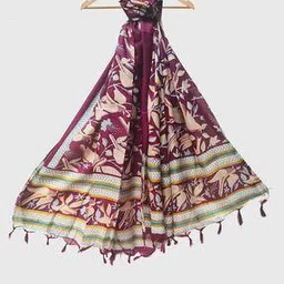 molcha by babita singh Women Printed Dupatta with Tassels-picture-10