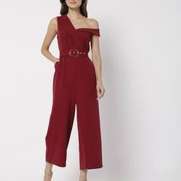 vero moda Off-Shoulder Jumpsuit with Insert Pockets-picture-46