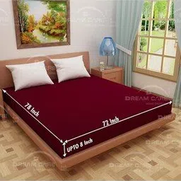 dream care Waterproof King-Size Fitted Mattress Protector-picture-37