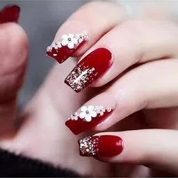 pink truck Set of 24 Artificial Reusable Nails -picture-37