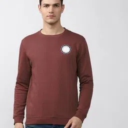 Logo Print Crew-Neck Sweatshirt-image-3