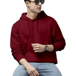 woostro Men Regular Fit Hoodie with Full Sleeves-picture-20