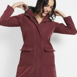 campus sutra Bomber Jacket with Flap Pockets-picture-29
