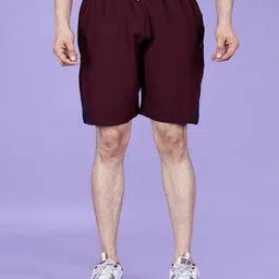 starfox Men Flat Front Regular Fit Shorts -picture-11