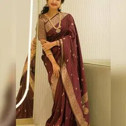 revangi Women Silk Woven Saree-picture-50