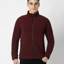 van heusen Men Regular Fit Bomber Jacket with Full Sleeves-picture-30
