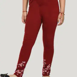 pixie n prince Girls Floral Leggings image 1