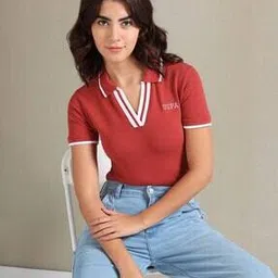 u.s. polo assn. Slim Fit Polo T-Shirt with Contrast Tipping-picture-43