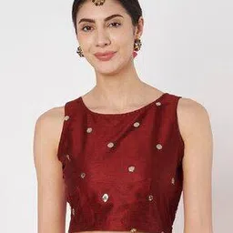 studiorasa Women Embroidered Back-Open Blouse-picture-14