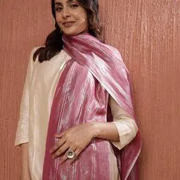 fabindia Women Woven Stole with Contrast Border-picture-14