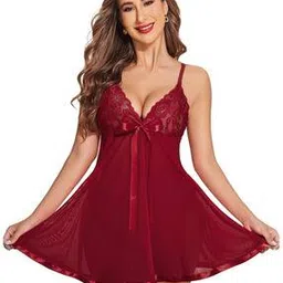 cumsin Women Lace Babydoll-picture-23