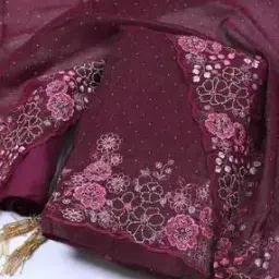 mbz.in by meena bazaar Women Self-design Unstitched Dress Material-picture-29