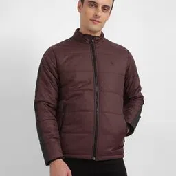 allen solly Men Regular Fit Zip-Front Puffer Jacket-picture-26