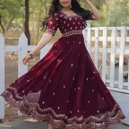 fashion basket Women Embroidery Anarkali Kurti-picture-28