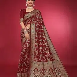 satika riti Women Printed Saree with Contrast Border-picture-30