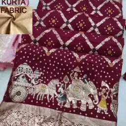 revangi Women Woven Saree with Zari Border-picture-34