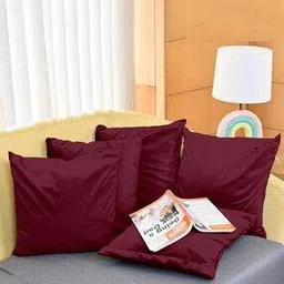 divine casa Set of 5 Microfiber Cushion Cover-picture-14