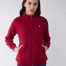 femea Women Regular Fit Zip-Front Sweatshirt-picture-12