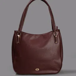 fig Women Metal Accent Logo Hobo Bag image 1