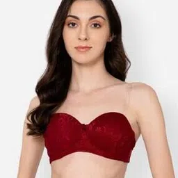 clovia Women Solid Padded Full Cup Underwired Balconette Bra-picture-31