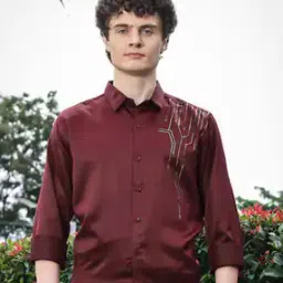 buda jeans co Men Regular Fit Spread-Collar Shirt-picture-17