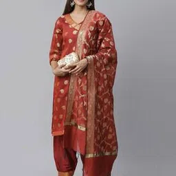 chhabra 555 Floral Pattern Unstitched Dress Material-picture-45