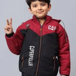 high fame Boys Colour-block Bomber Jacket-picture-42