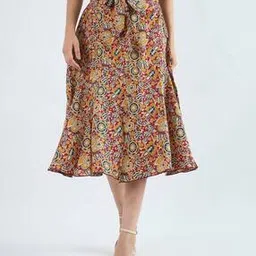 leia Women Printed A-Line Skirt-picture-29