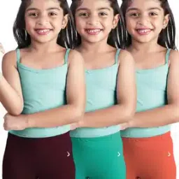 alba Girls Pack of 3 Boyshorts with Elasticated Waist-picture-18