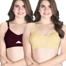 lux venus Pack of 2 Women Non-Padded Bras-picture-11