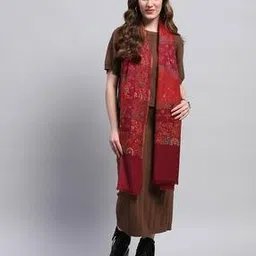monte carlo Women Pashmina Kashmiri Woven Stole-picture-25