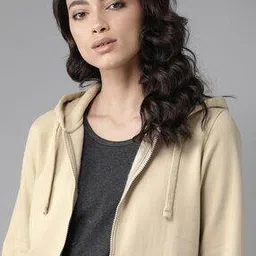 picpok  Women Regular Fit Zip Front Hoodie-picture-49