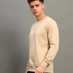 alpha tribe Men Regular Fit Sweatshirt image 1