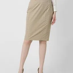 van heusen Women Checks Skirt-picture-42