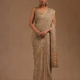 soch Women Georgette Sequence Saree with Contrast Border-picture-27