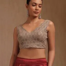 soch Women Embroidered Back-Open Blouse-picture-31