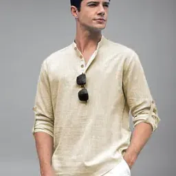 neonomad Men Slim Fit Short Kurta-picture-46
