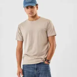 Men Regular Fit Crew-Neck T-Shirt-image-55